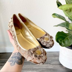 COACH Lorette Flat Shoes